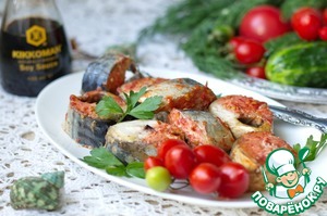 Рецепт Скумбрия с томатами