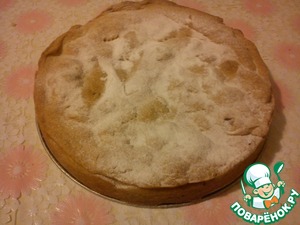 Рецепт Яблочный пирог "Ленивый штрудель"