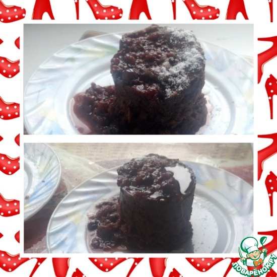 "Шоколадный кекс" в СВЧ