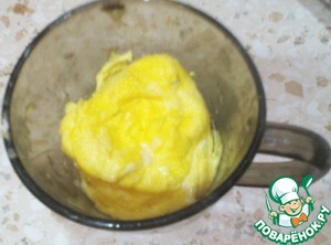 Омлет с ветчиной и сыром в СВЧ-печи, пошаговый рецепт, фото, ингредиенты - olga