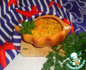 Рецепт Морковно-рыбное суфле