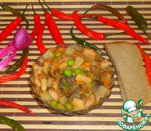 Рецепт Рагу "Осенние мотивы"