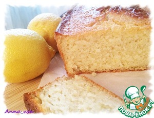 Рецепт Лимонный кекс с рикоттой