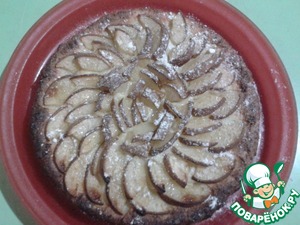 Рецепт Творожный пирог с грушей "Астра"