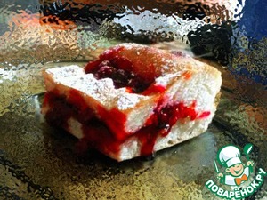 Рецепт Дрожжевой пирог с брусникой