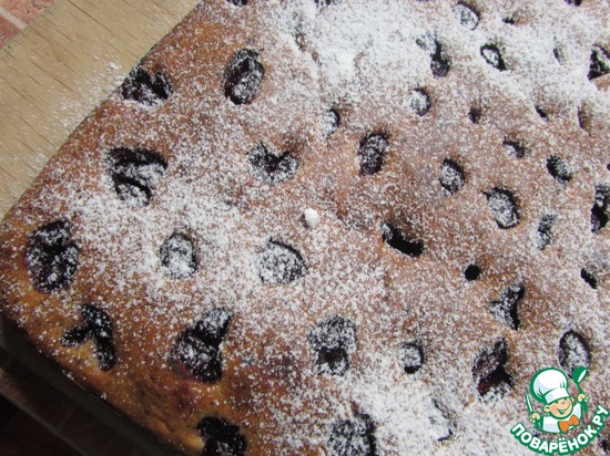 Вишнево-сметанный пирог по рецепту Kleine Hase https://www.povarenok.ru/recipes/show/116472/