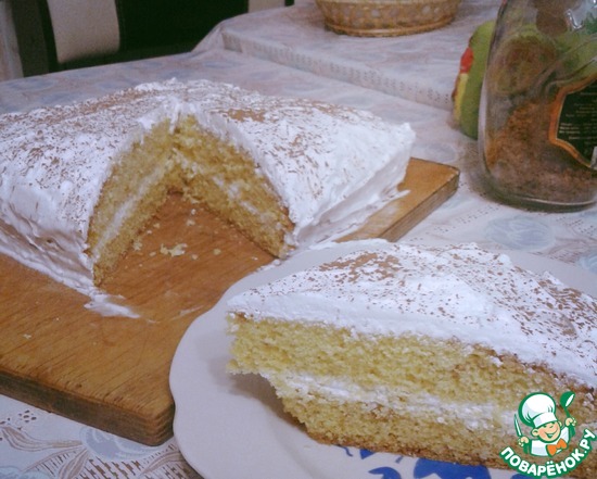 бисквит "маргарита"