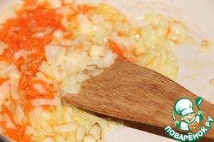 Рыбно-рисовая запеканка под сырным соусом
