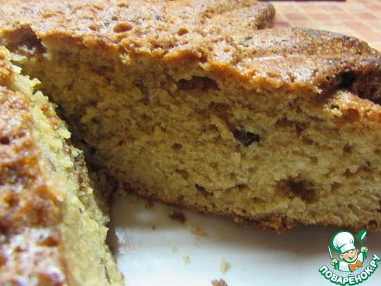 Кекс творожный "Чудо" по рецепту svetlanaboyko75 https://www.povarenok.ru/recipes/show/107825/