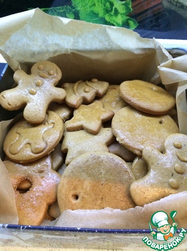 Имбирное печенье по рецепту https://www.povarenok.ru/recipes/show/73529/#comments_form