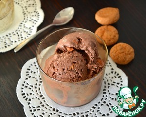 Рецепт Хрустящее шоколадное мороженое
