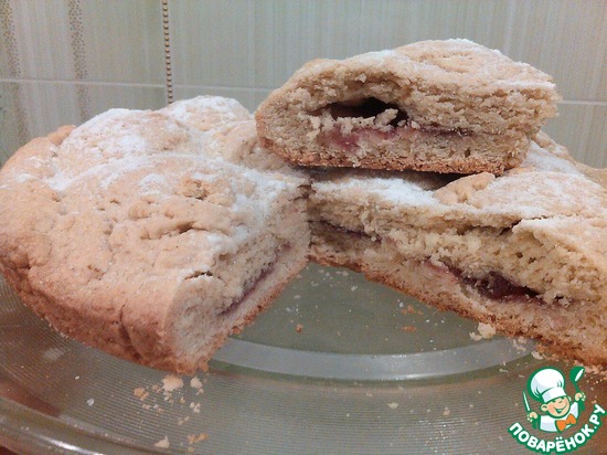 Яблочный пирог "По кочкам"