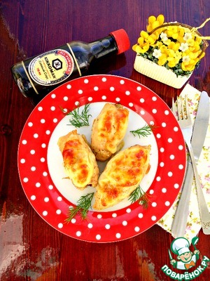 Рецепт Куриные рулетики с печенью