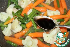 Гарнир из моркови и цветной капусты – кулинарный рецепт