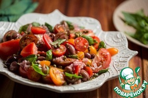 Рецепт Салат из помидоров от Резы