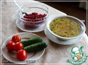 Рецепт Щи постные с гречкой и квашеной капустой