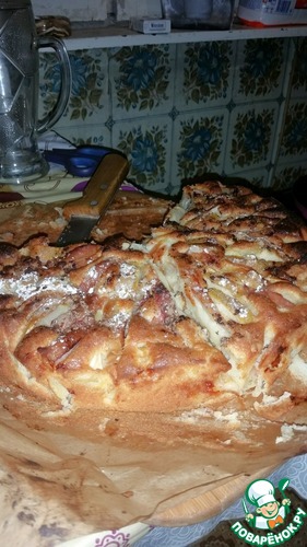 Яблочный пирог по рецепту бабушки Эммы