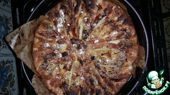 Яблочный пирог по рецепту бабушки Эммы