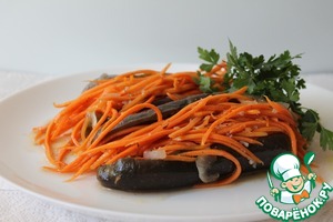 Рецепт Баклажаны фаршированные морковью