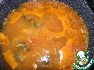 Грибной суп с клецками – кулинарный рецепт