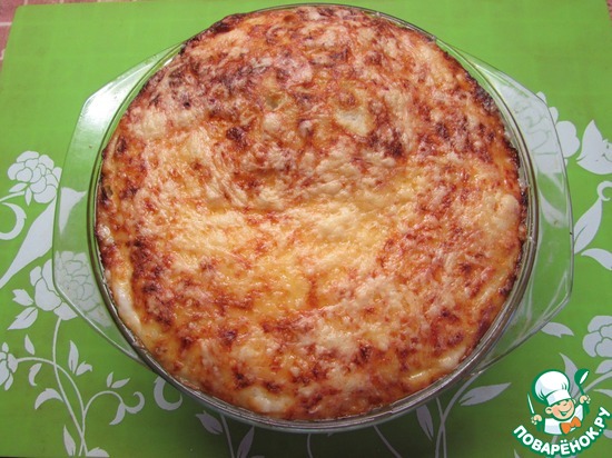 "Ленивая" лазанья по рецепту bronny https://www.povarenok.ru/recipes/show/30248/