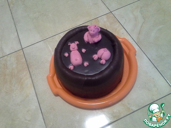 Торт с заварным кремом