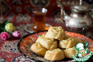 Рецепт Турецкое пирожное "Аджва"