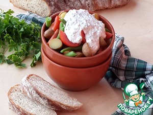 Рецепт Французский крестьянский салат