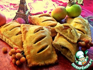 Рецепт Французские пирожки с яблоками