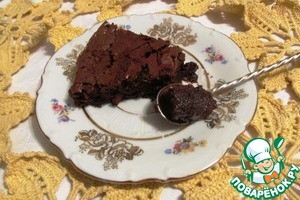 Рецепт Очень шоколадный торт без муки