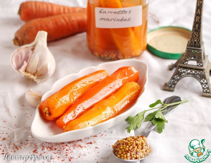 Рецепт: Маринованная морковь