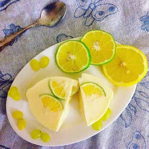 Рецепт Персиковое йогуртное желе с лаймом