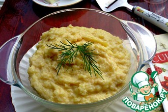 Рецепт: Картофельное пюре по рецепту Жоэля Робюшона