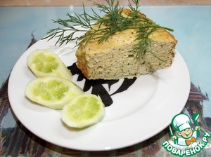 Рецепт Пирог-суфле из куриной (индюшачьей) грудки "Дачный"