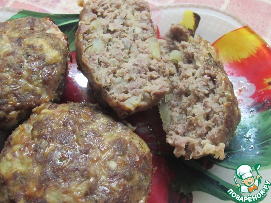 Котлеты "Два в одном" по рецепту masha vet https://www.povarenok.ru/recipes/show/105602/