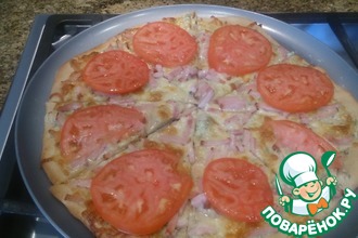 Рецепт: Пицца Тоскана