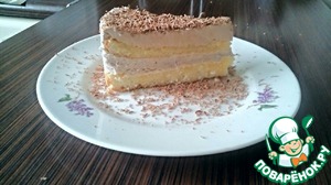 Рецепт Шоколадно-банановый торт (мусс-мороженое)