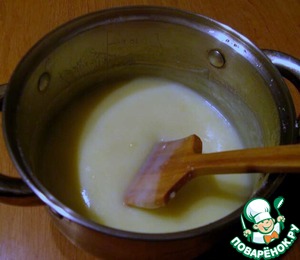 Рецепт Заварной ванильный крем для наполеона