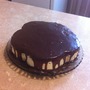 Торт Птичье молоко с шоколадной глазурью