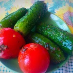 Ассорти из помидор и арбуза – кулинарный рецепт