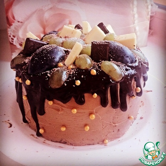 И снова шоколадный "шифоновый" бисквит