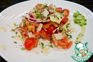 Рецепт Испанский салат с помидорами
