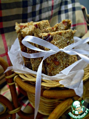 Рецепт Батончики мюсли "Фруктовые"