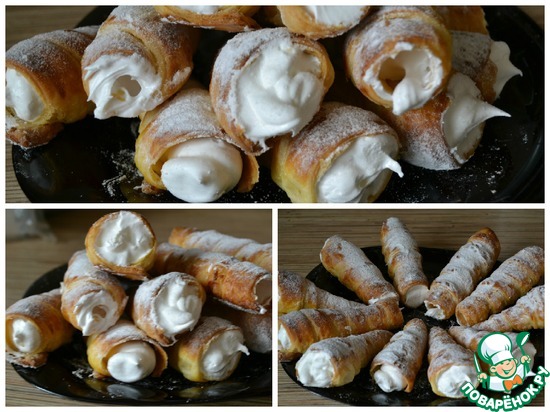 Белковый заварной крем