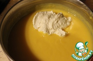 Персиковый крем для торта "Наполеон" – кулинарный рецепт