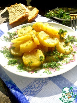 Жареная картошка с болгарским перцем и луком - Простые пошаговые рецепты с фотографиями