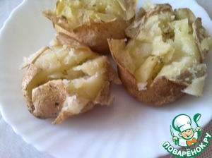 Картошка в микроволновке, как приготовить и запечь быстро и просто, сварить за 5 минут в мундире, рецепты с фото