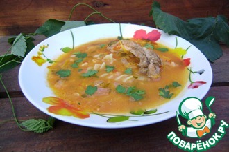 рецепт: томатный суп с плавленым сыром