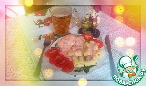 Рецепт Розовый соус для котлет "Нежность"
