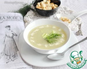 Рецепт Крем-суп из огурцов